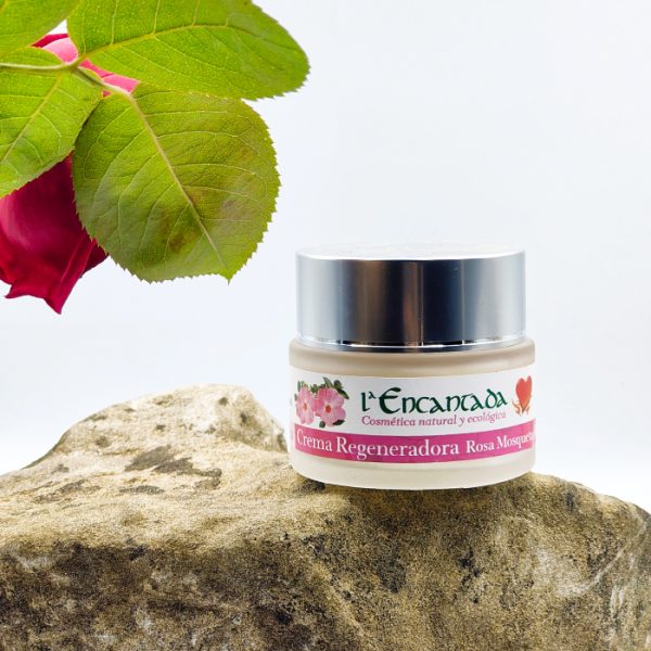 Crema Facial Regeneradora de Rosa Mosqueta ​y Ácido Hialurónico