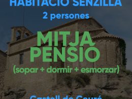 Habitació senzilla - Mitja Pensió per 2 persones